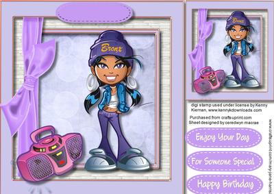 Hip-hop, the Boogie Bronx Girl