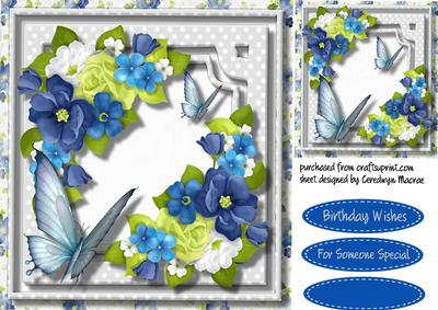 Beautiful Butterfly's and Enchanting Flowers 