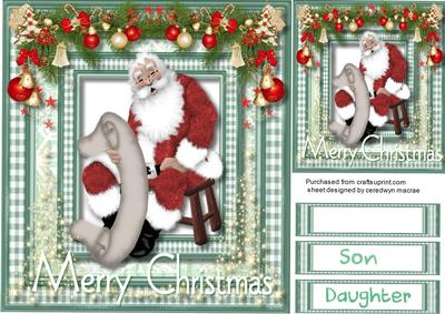 Santa's Making the Christmas List