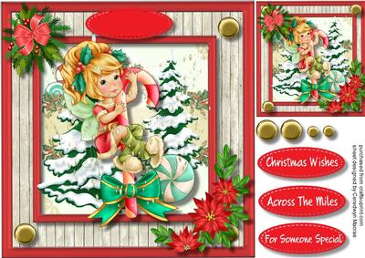 Lovely Candy Cane Fairy