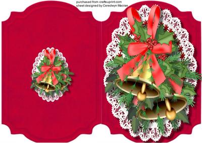 Print, Cut, and Fold, . Let the Bells Ring Out 