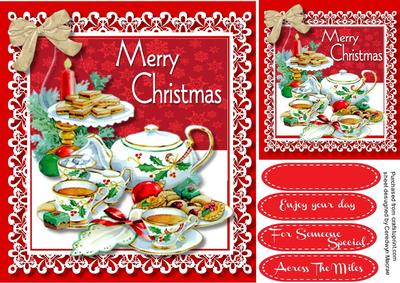 Beautiful Christmas Teatime Treat 