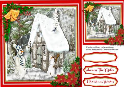 Little Gnomes Christmas Cottage 