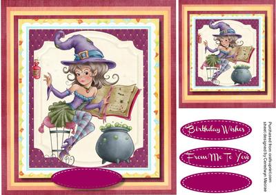 Witchy Poo's Brewing Her Spells