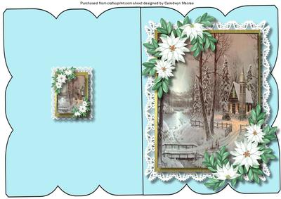 Print, Cut, and Fold, Tranquil View