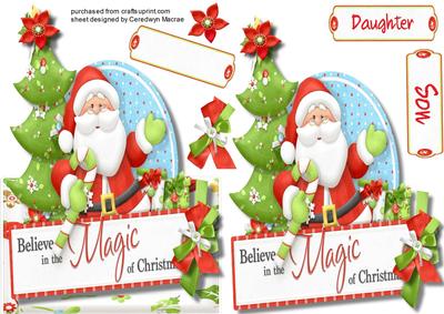 Over the Edge , Believe in Santa at Christmkas 