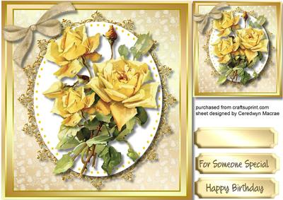 Beautiful Yellow Roses 1
