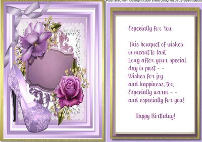 For Someone Special, with Verse