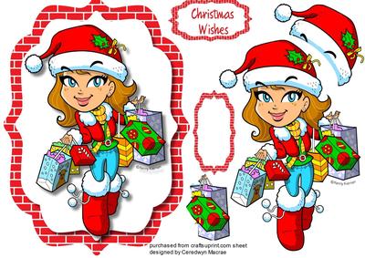 Lovely Bracket for the Christmas Shopaholic 