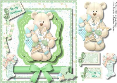 Lovely Holiday Charm Bear 