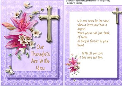 Sympathy, in Our Thiughts 3