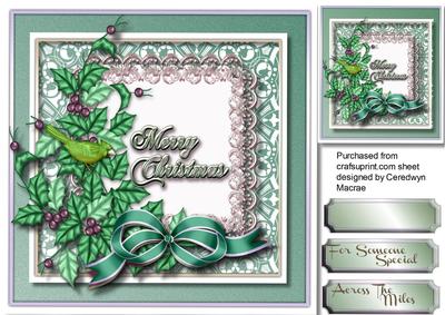 Beautiful Merry Christmas Greetings, 2