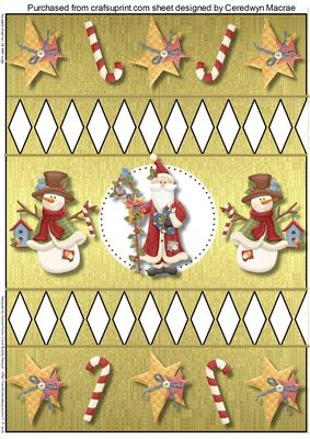 Lovely Gold Christmas Cracker 