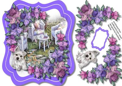 Beautiful Floral Bracket , Summer Garden 