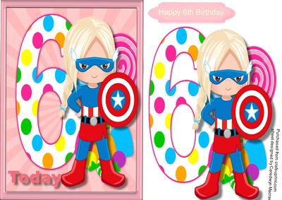 Happy 6th Birthday Supergirl