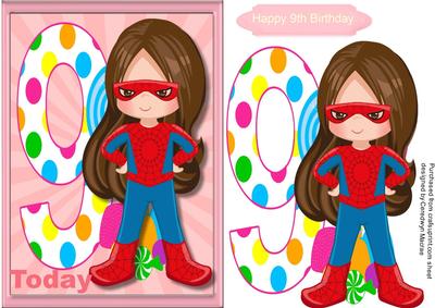 Happy 9th Birthday Spidergirl