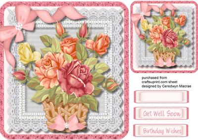 Basket of Roses for Someone Special