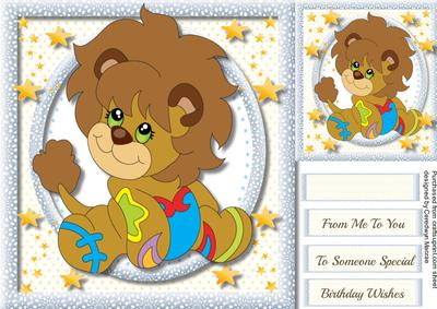 An Adorable Little Lion
