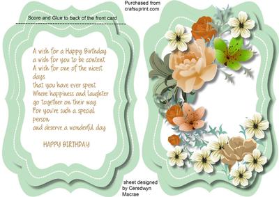 Ttent Card , Beautiful Birthday Wishes 2