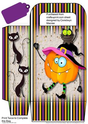 Halloween / Trick or Treat, Gift Bag 1, 