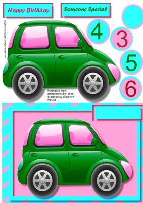 Lovely Green Bubble Car