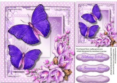 Lovely Butterfly's and Flowers 1