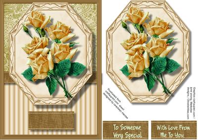 Beautiful Beige Roses 