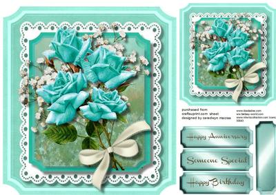 Lovely Green Shaped Card 3