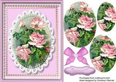 Beautiful Pink Roses in Pyramid ,5