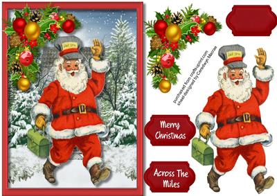 Santa's Off to Work 