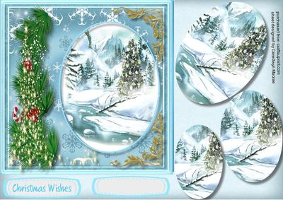 Beautiful Blue Christmas , Pyranid