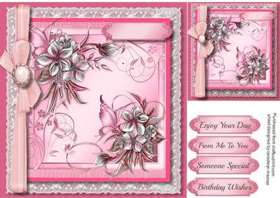 Lovely Wynfloral Flowers in Cerise 