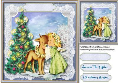 An Angels Kiss for a Special Reindeer
