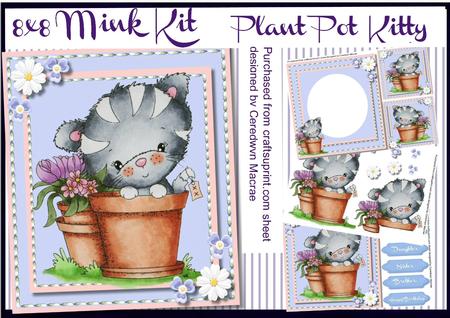 8x8 Mini Kit , Plant Pot Kitty
