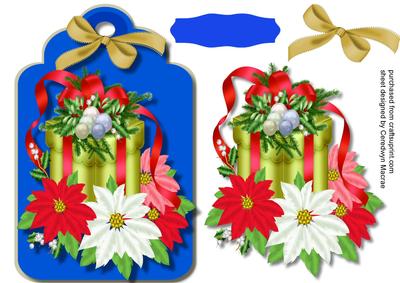 Topper or Tqag , Poinsettias 