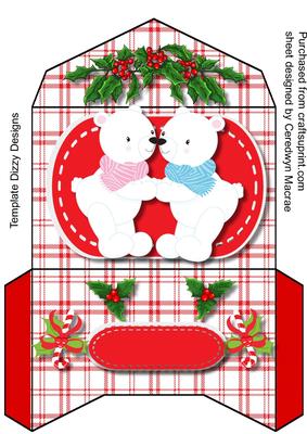 Lovely Money Wallet, Kissing Bears 