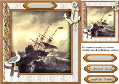 Beautiful Ship on the Hight Sea 2