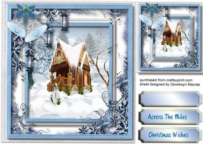 Lovely Woodcutters Cottagein the Snow 