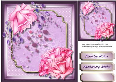 Lovely Pink Water Roses 