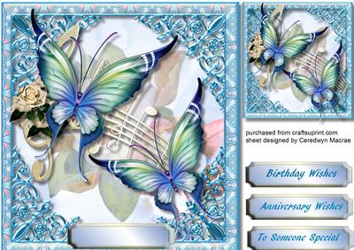 Blue Butterfly's and Music