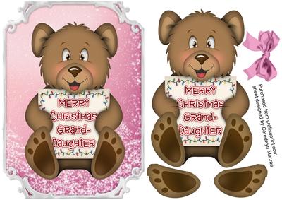 A Beary Merry Christmas Granddaughter