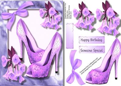 Lovely Lilacshoes and Bell Flowers 