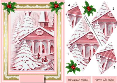 Lovely Pink Diamond Pyramid ,going to Church 