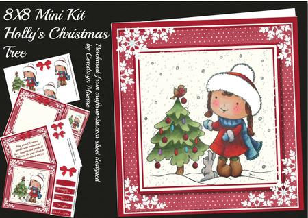 8x8 Mini Kit, Holly's Christmas Tree 