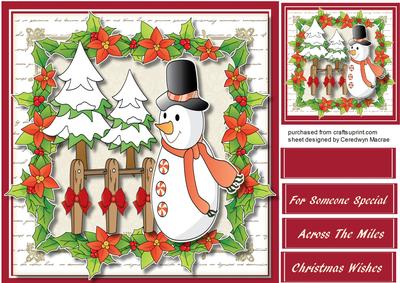 Lovely Christmas Snowman