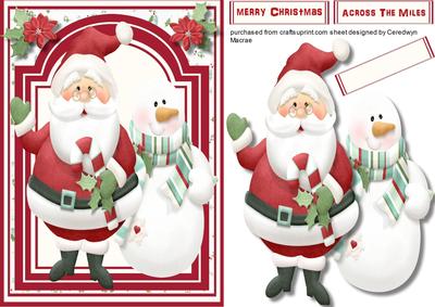 Santa and the Snowman