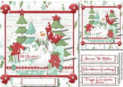 Christmas Greeting from the Snowman 