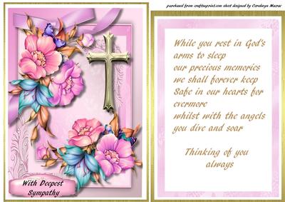 Deepest Sympathy , with Verse 2