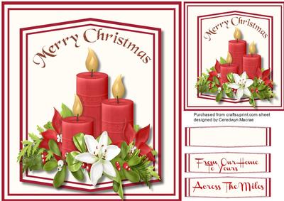 A Beautiful Simple Christmas Card 