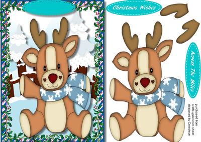 Little Raindeer in the Snow